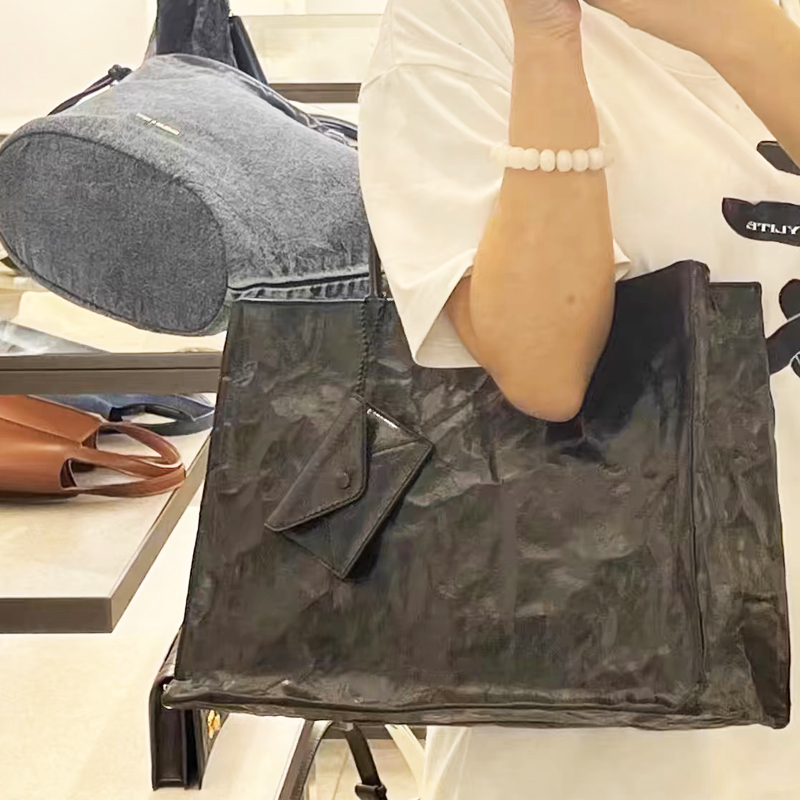 Korean Casual Kraft Paper Tote - огляд і ціна Luxury Bags Tote