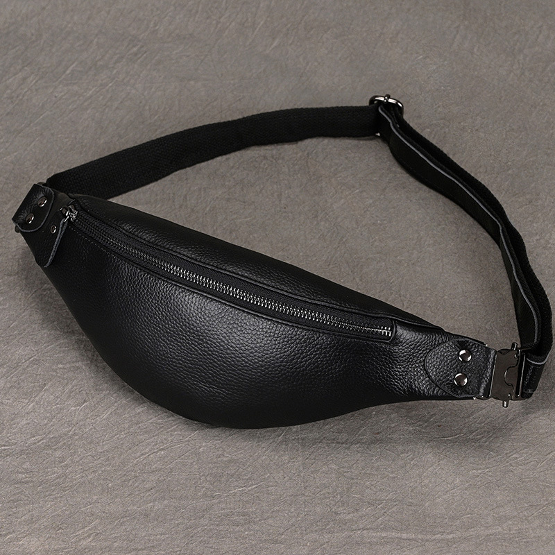 Waist Bag For Men 2024 Genuine - огляд і ціна Luxury Bags Leather