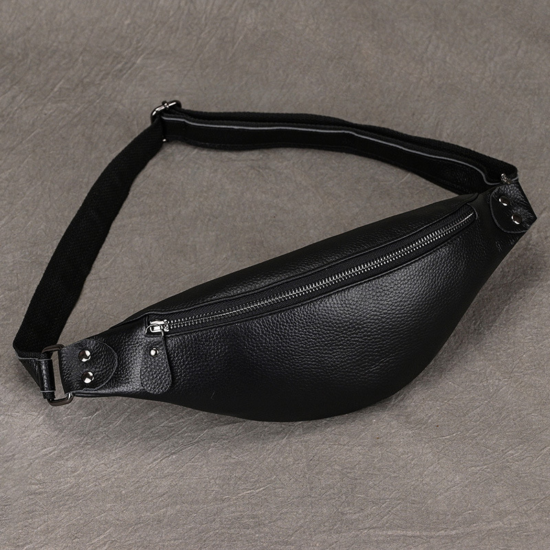 Waist Bag For Men 2024 Genuine - огляд і ціна Luxury Bags Leather