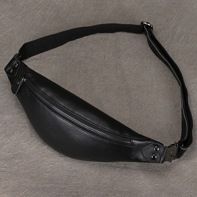 Waist Bag For Men 2024 Genuine - огляд і ціна Luxury Bags Leather
