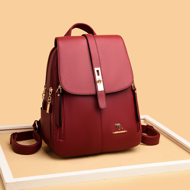 Luxury Women Leather Backpacks - огляд і ціна Luxury Bags Leather